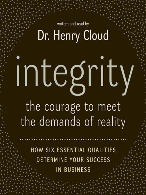 Title details for Integrity by Henry Cloud - Wait list